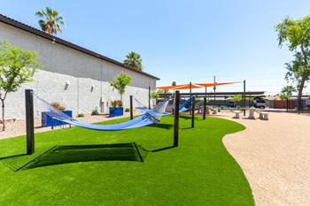 Green space playground
